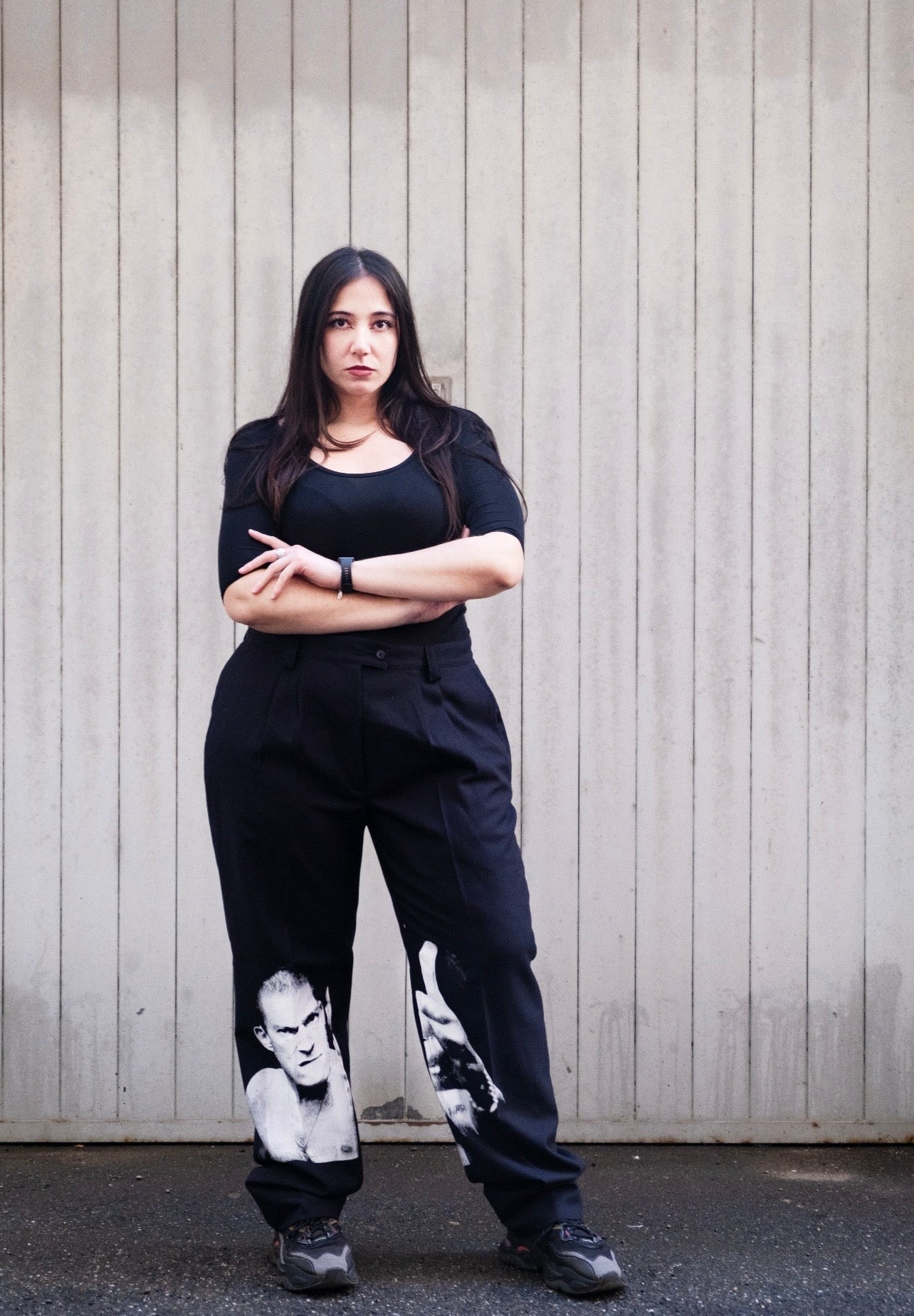 Pants eleganti over unisex